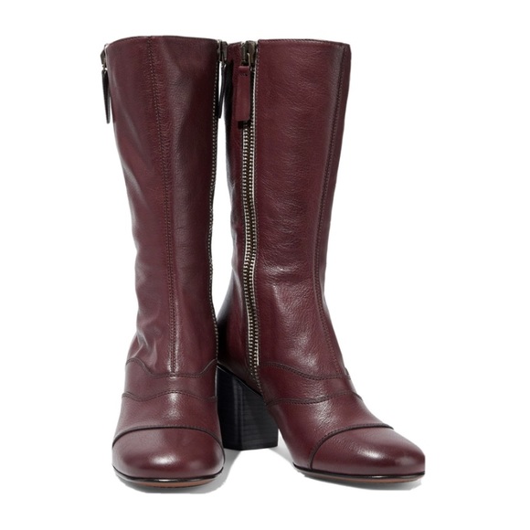 Chloe Shoes - ⭐️Host Pick⭐️ Chloe “Lexie” Mid-Calf Boot  Sz 7/37